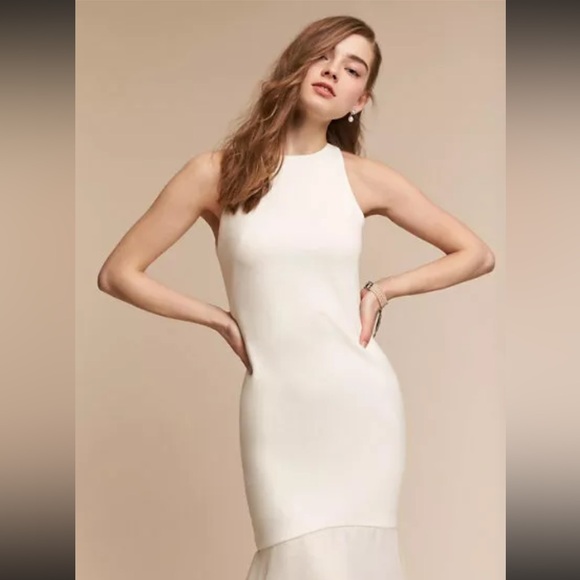 NWT BHLDN Anthropologie Theia Couture Elle Gown Mermaid Wedding Dress - Picture 3 of 12